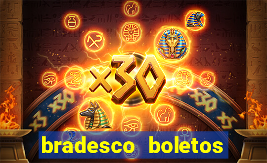 bradesco boletos segunda via